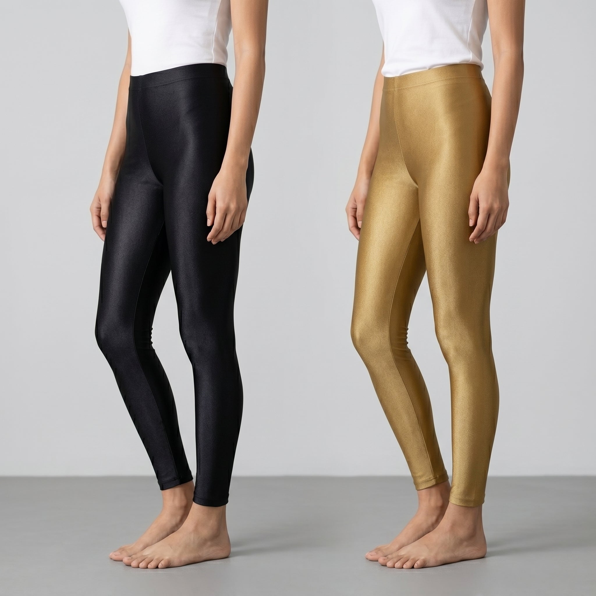 Pack of Two Shimmer Leggings