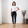 Black Shimmer Leggings