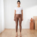 Brown Shimmer Leggings