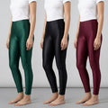 Pack of 3 Nylon Stretch Shimmer Leggings