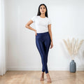 Navy Blue Shimmer Leggings