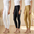 Pack of 3 Nylon Stretch Shimmer Leggings